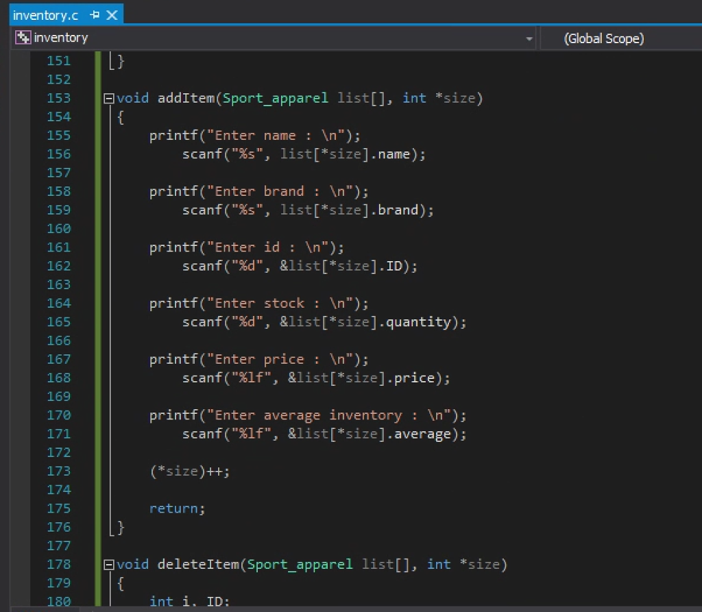 every function? this is only one function but I have the same