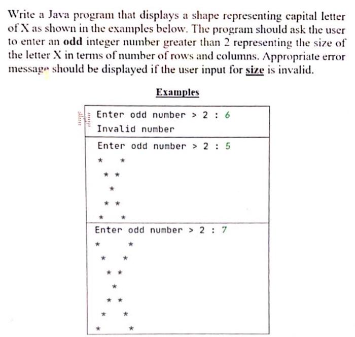  write java program . please use nested loops to do it