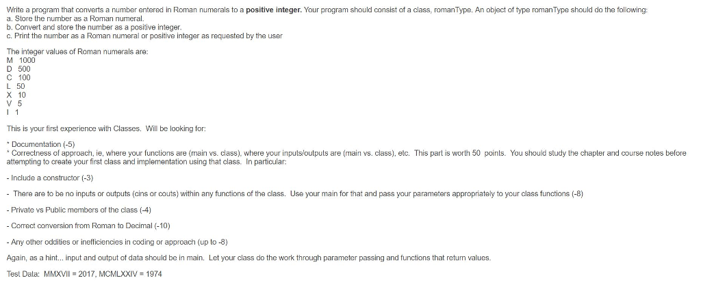 must be in cpp. thank you Write a program that converts a