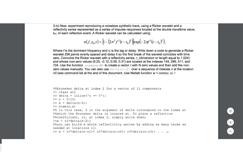 Write a matlab code to do the following: Compare your results to