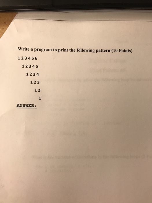  Please write an exact code in Python Write a program to