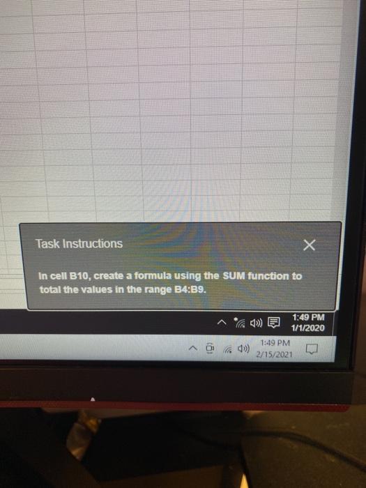 F4 that determines the Annual Net Cash Flow for the grant by