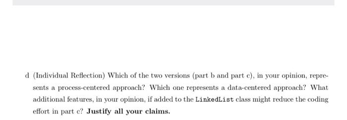 following in Java: a Create a data type Person with three string