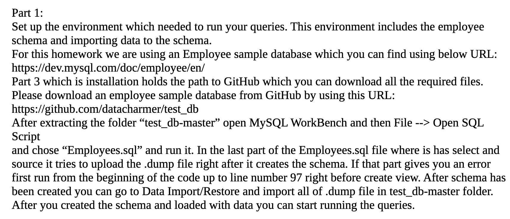  Need help with the SQL queries to answer these questions: Part