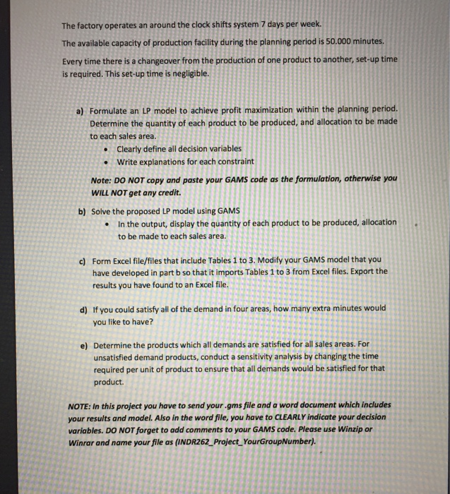 facility for their manufacture. At any one time, therefore, this facility can