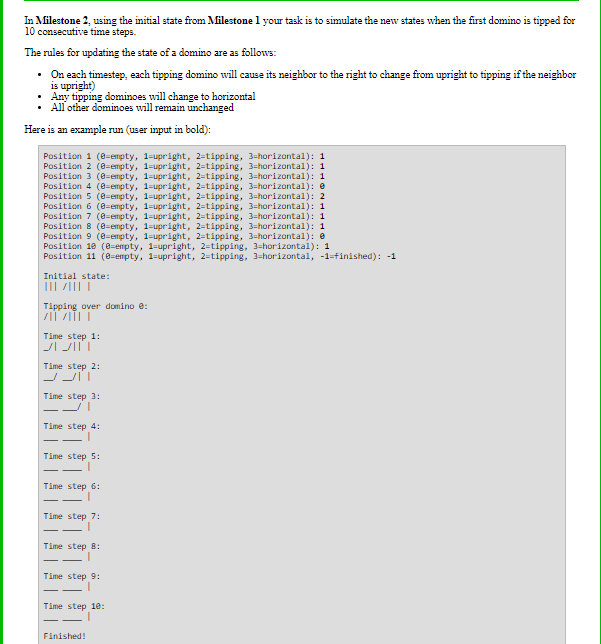I need help programing this in C please using looks and arrays!