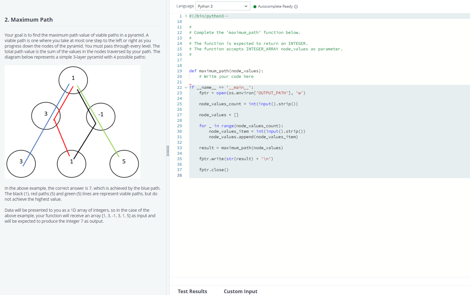  Read the image below before copy pasting. Language Python 3 Autocomplete