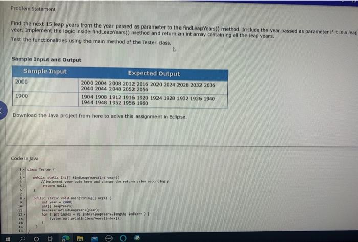 a Tester class. Create 4 objects of Teacher class. Create an array