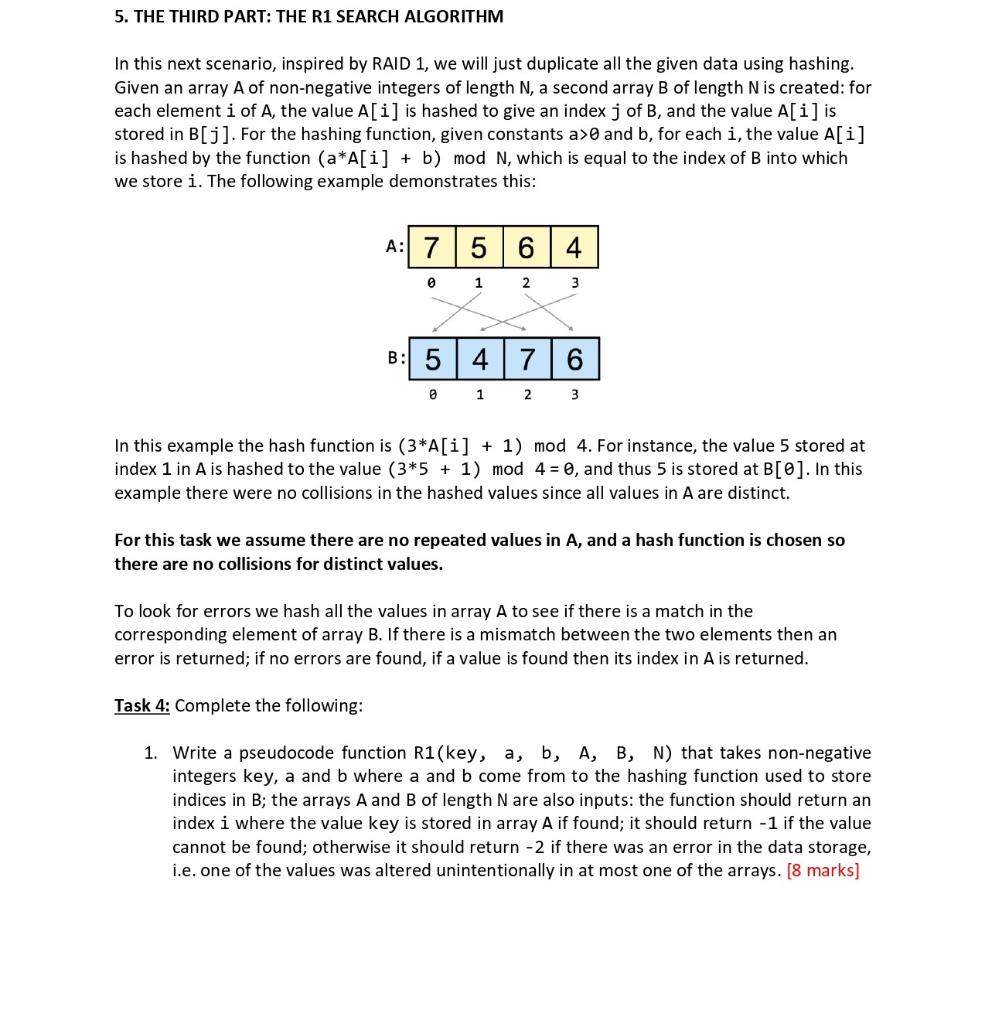 5. THE THIRD PART: THE R1 SEARCH ALGORITHM In this next
