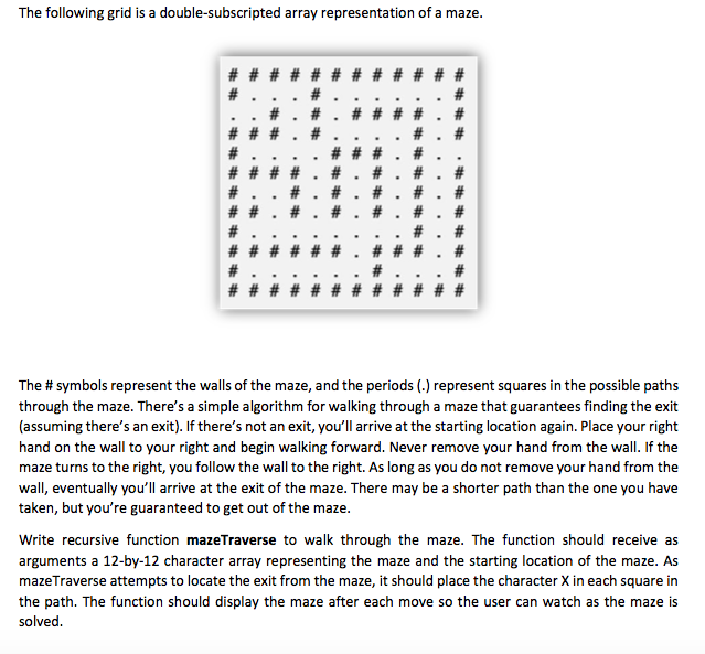  Write a C code program The following grid is a double-subscripted