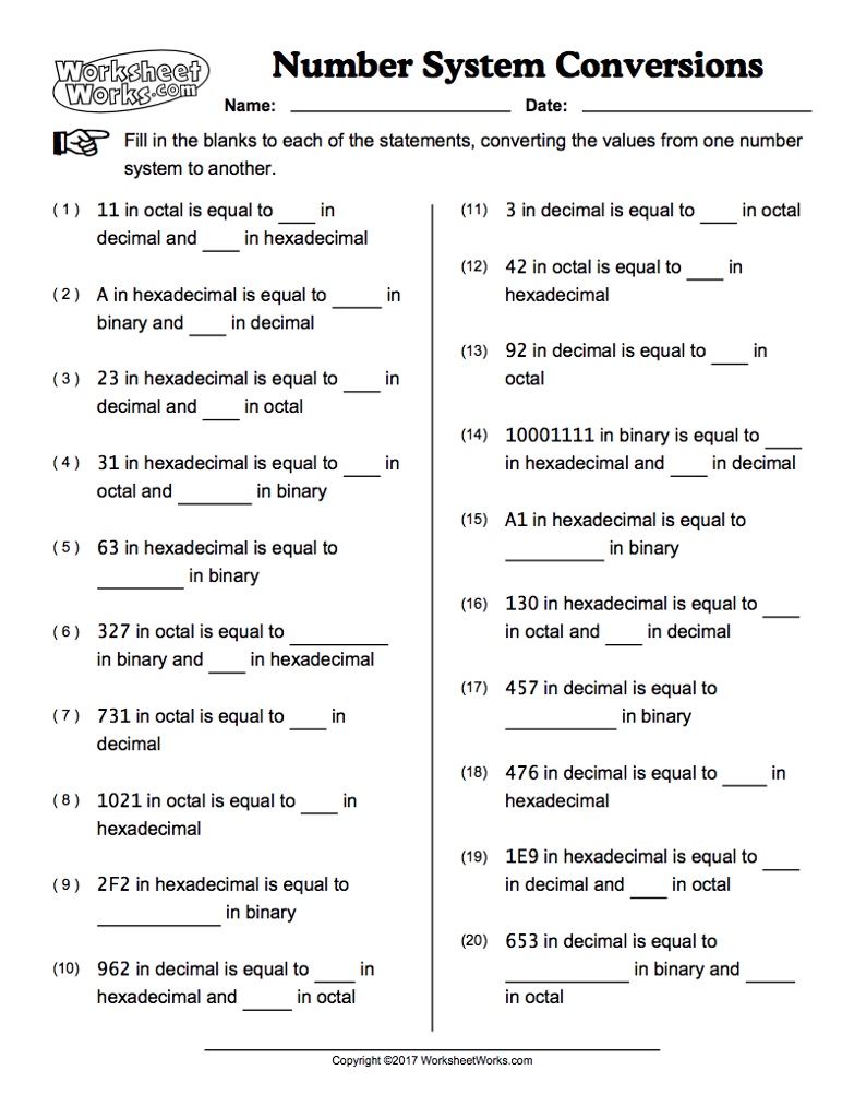 Computer science number conversion. Even number questions only please.. thank you so