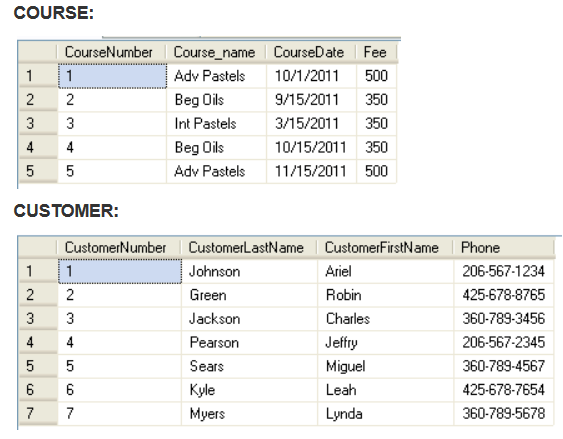statements (hint: Use the SQL ALTER TABLE command) to add a FullFeePaid