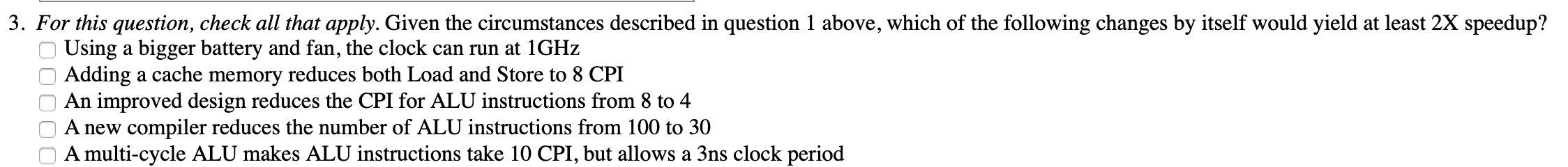 Needed for Question: 1. Given this processor hardware design, add control states