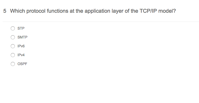 respond? O response timeout encapsulation Oflow control O access method