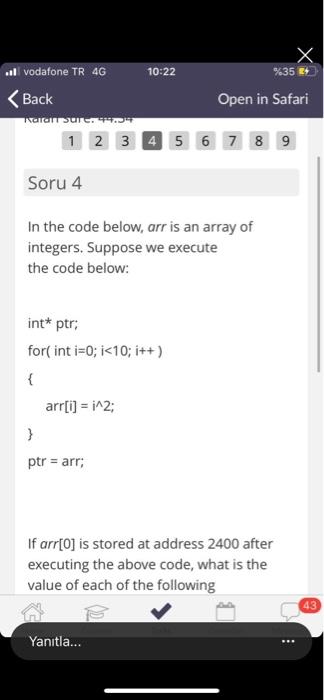  .. vodafone TR 4G 10:22 %35 E