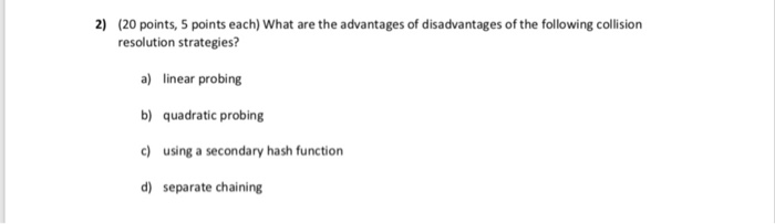  Using Java 2) (20 points, 5 points each) What are the