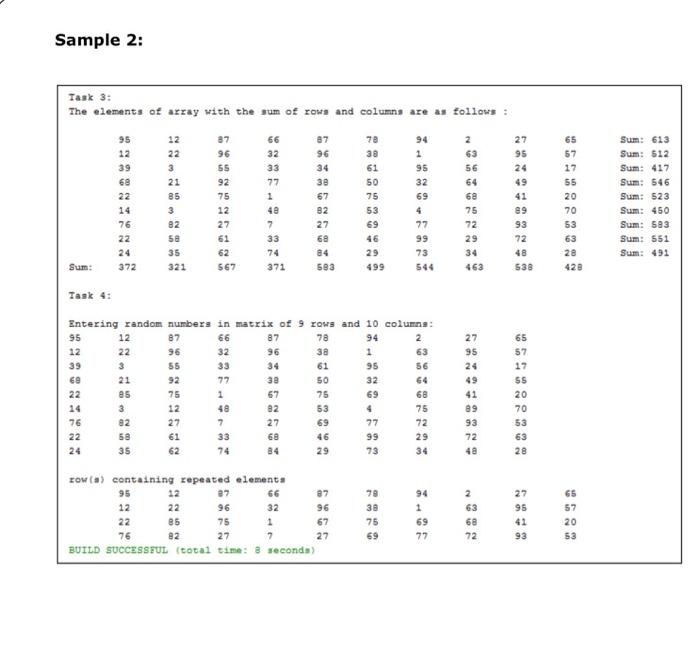 Inside this project, create a file with the name ArrayExercises. 2. In
