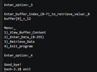 only support 8 locations, the program shall allow users to enter a