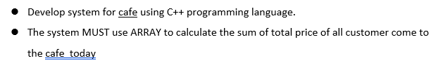 pleasee help me , using c++ language , I promis will give