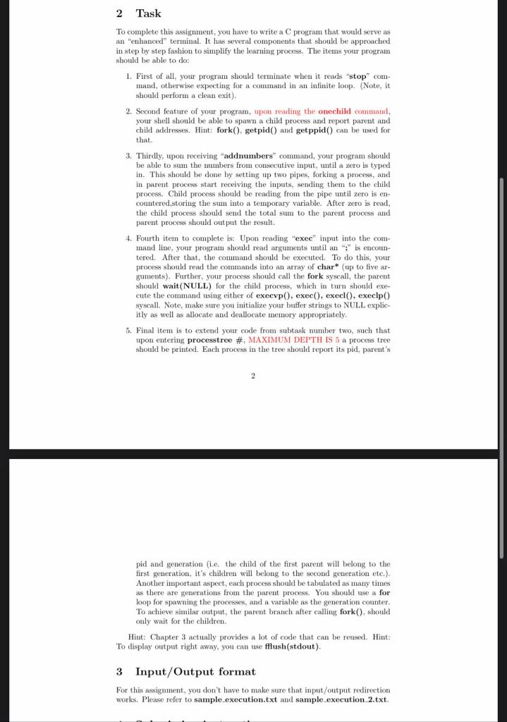 I need it asap please help me 2 Task To complete this