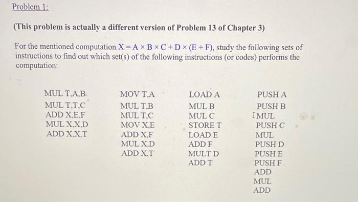  (This problem is actually a different version of Problem 13 of