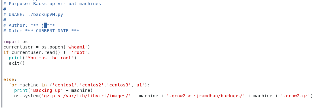 How can I modify this current python3 script to prompt user for