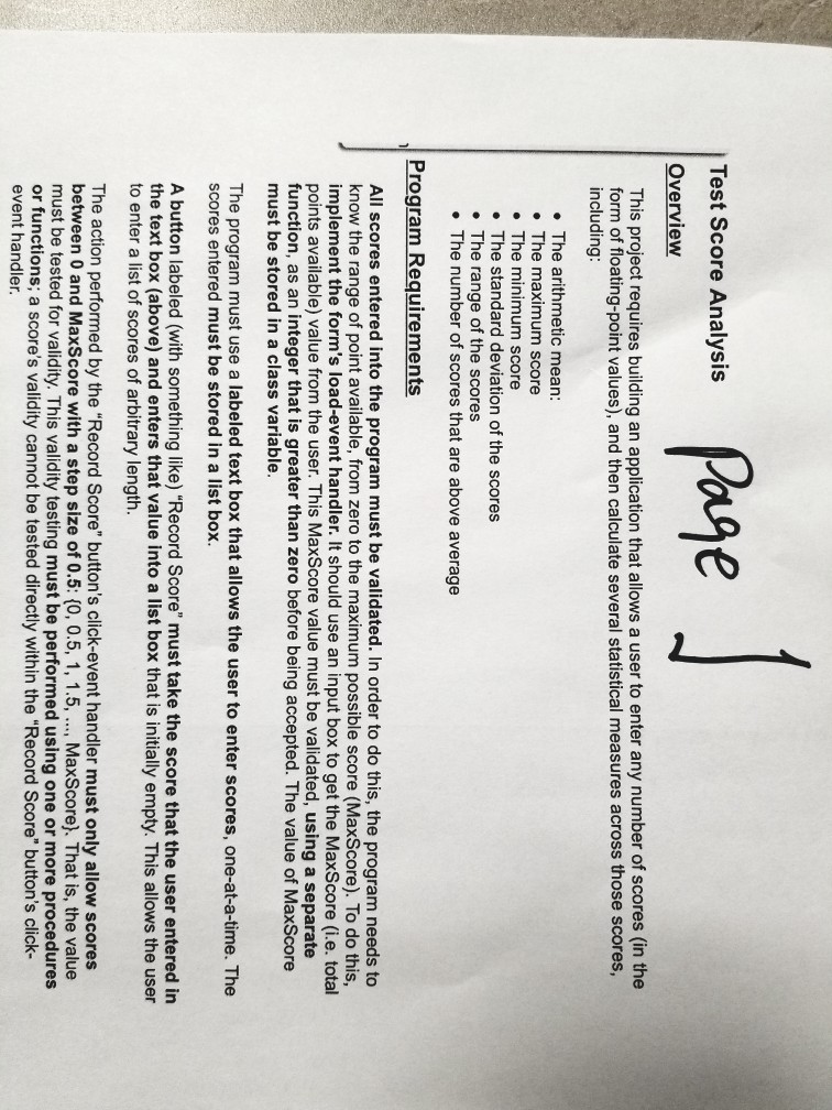  Can somebody do it in Visual Basic PLEASE? Not C++ Test