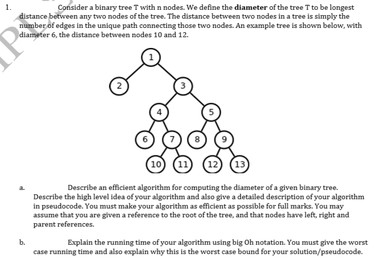 empty heap) the following integers in the order presented: 7,8,9,5,3, 2,1 Show