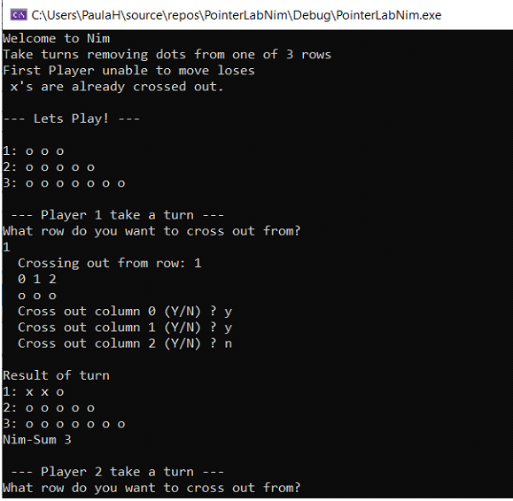 an intro explaining how the board works. (See sample output #1) The