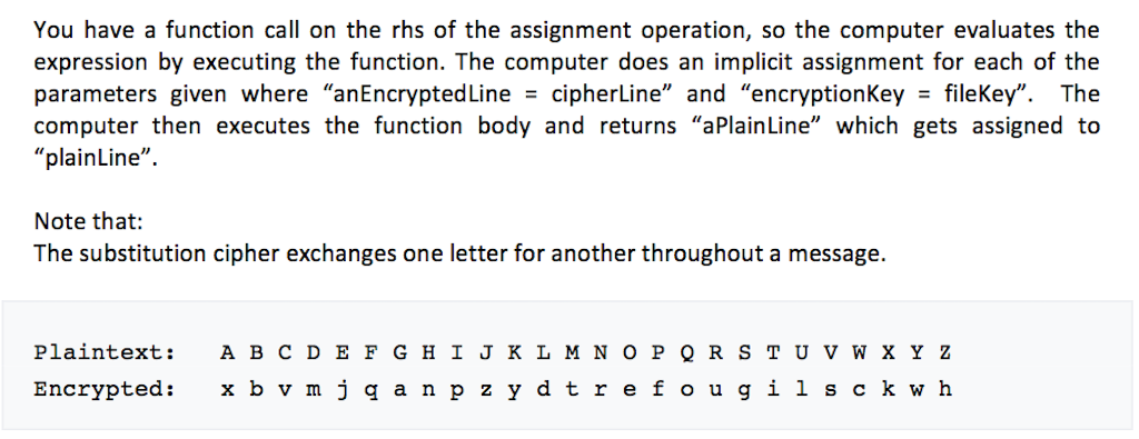 Background The transposition cipher used in the previous lab is not a
