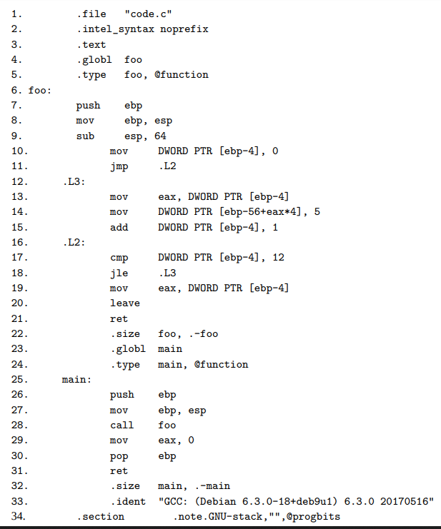 code back to the source code. For example, can you identify the