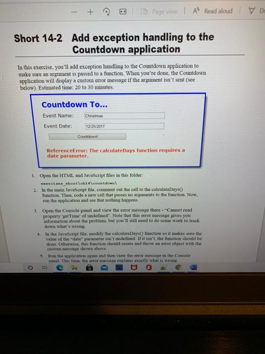 Need help with Murach's Javascript and JQuery short 14-2 "use strict"; $(document).ready(function()