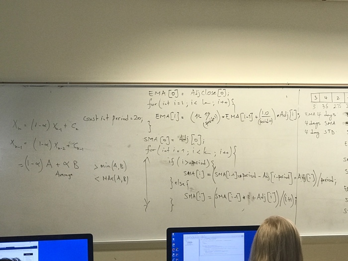 you. Go to finance.yahoo.com Download data for a stock of your choice.
