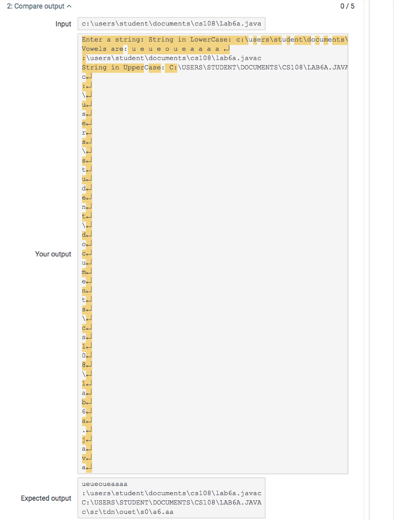 = new Scanner(System.in); System.out.print("Enter a string: "); String str = keyboard.nextLine(); str