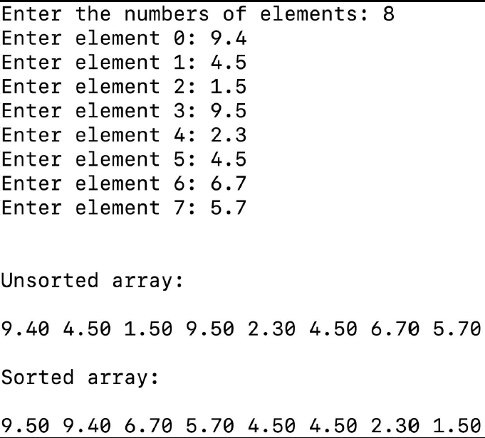 Please write this program in C. The objective is to create a