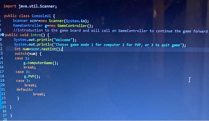 testable. This can be achieved by separating the input and output streams
