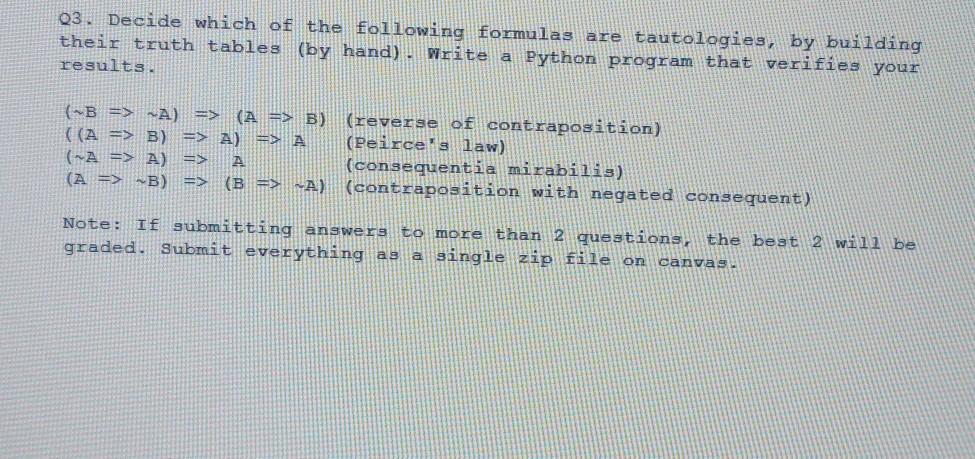 need help with building the truth table and program! thank you!