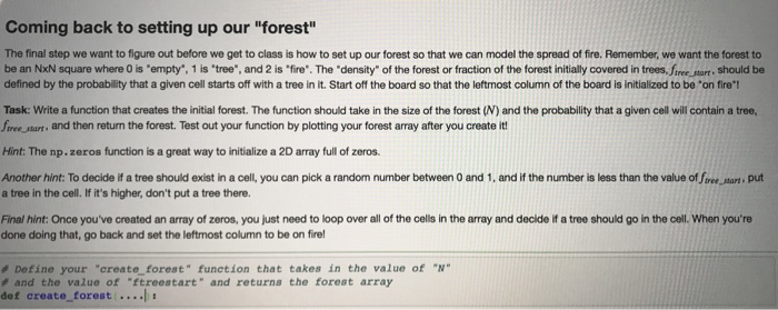  Help me to do this question with python! Coming back to