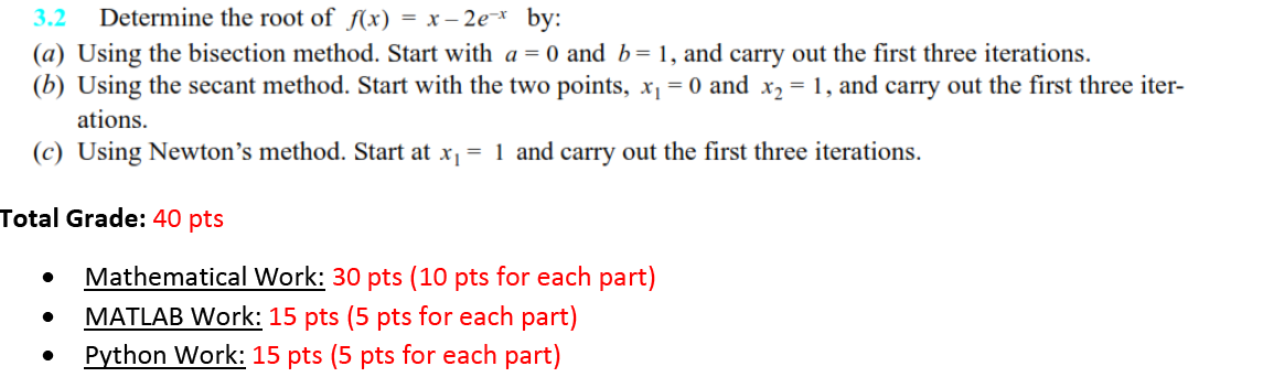  I only need help with the Matlab and Python work. please