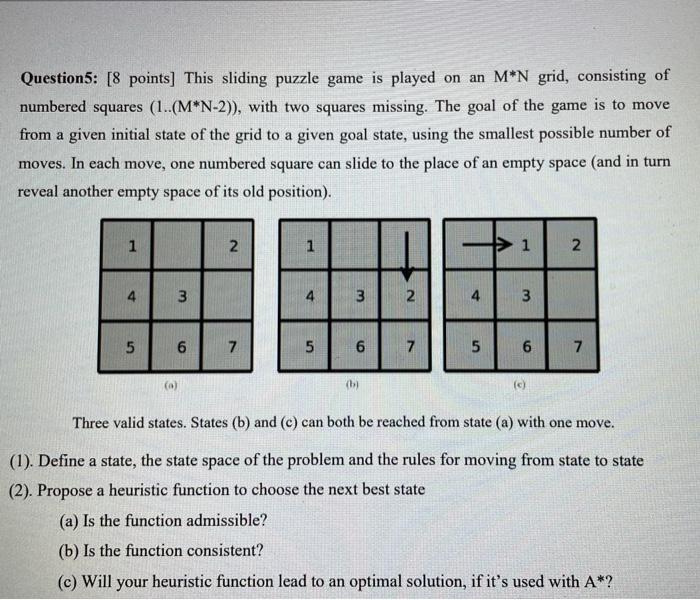 Hi guy, I want help with this artificial intelligence class Question5: [