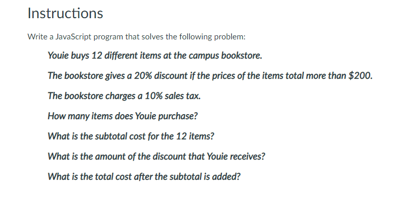 JavaScript Objectives In this assignment you will: You will demonstrate skills/techniques learned