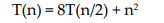 tree height, etc. Explain the steps wherever necessary. [10*5 = 50) T(n)