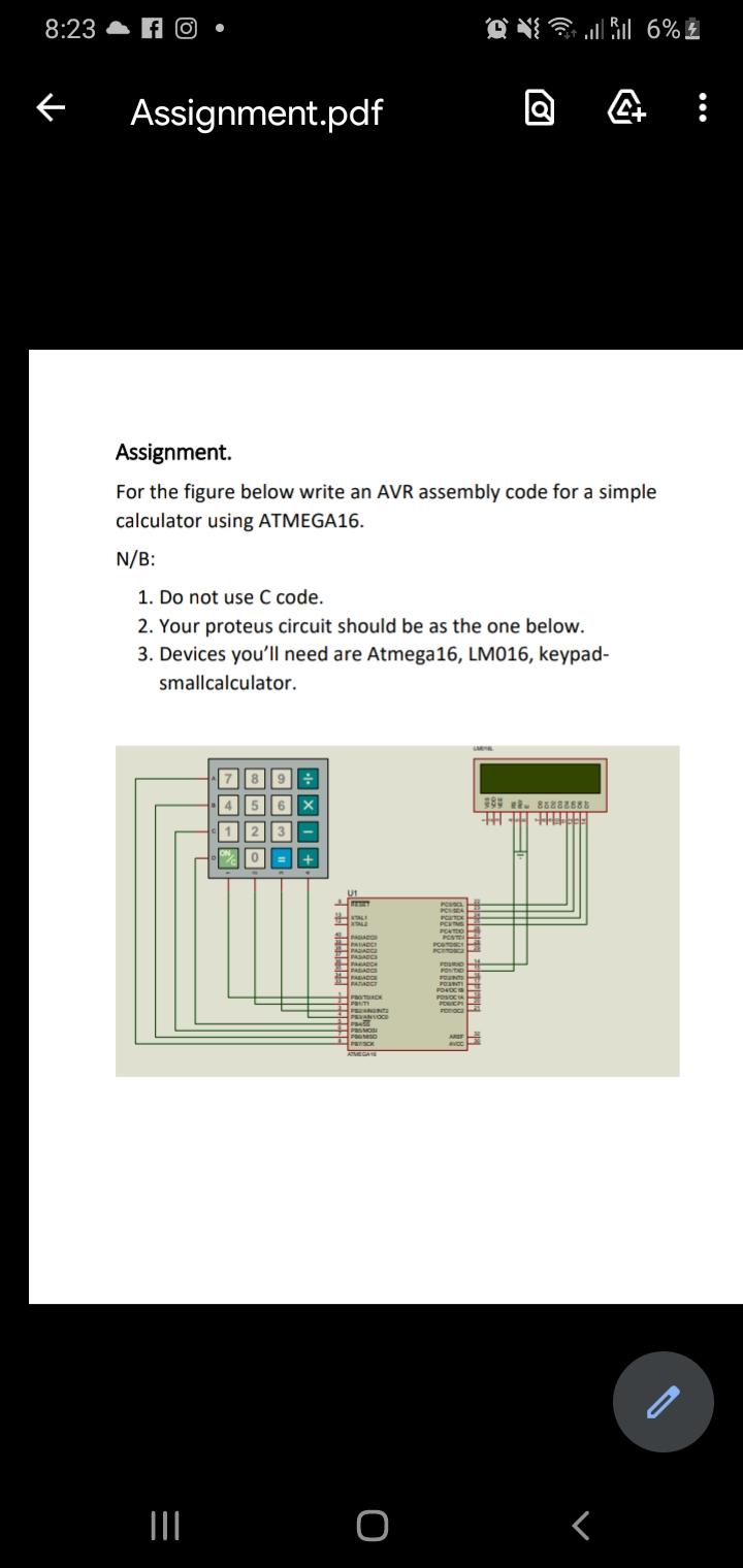  8:23 .fo DVD Bill 6% t Assignment.pdf : Assignment. For the