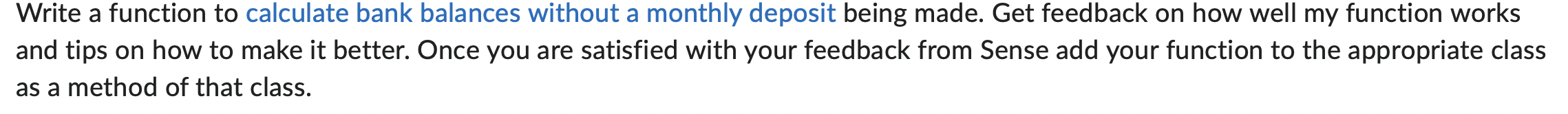 I just need the section that makes this function work to calculate