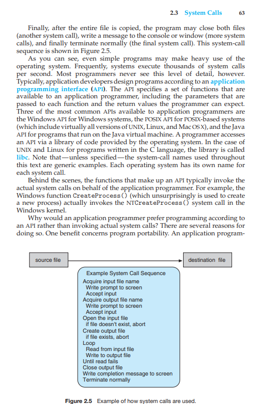 interface with the operating system via a graphical user interface, or GUI.