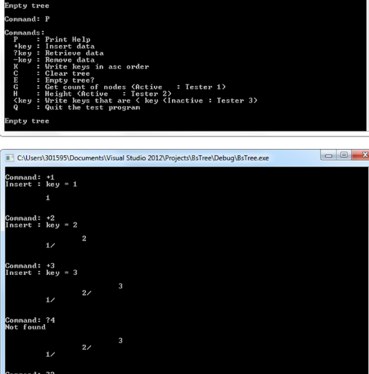 Please use the linked approach implement the BST ADT, implement all the