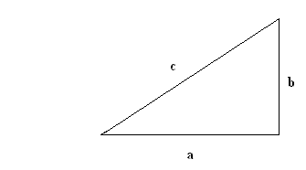 In Python: The Pythagorean theorem is a formula that is used to