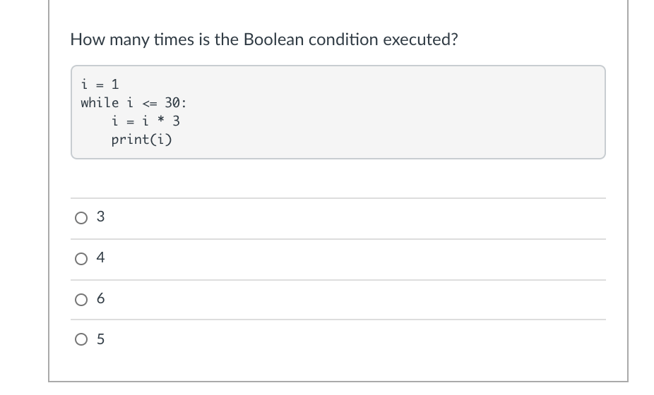 boolean: statement1 if boolean: continue if boolean: break statement Which statement(s) is