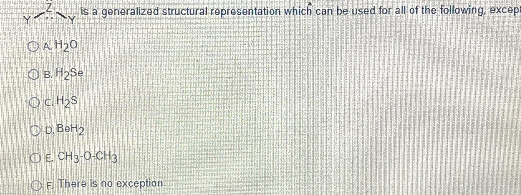  y-ZY is a generalized structural representation which can be used for