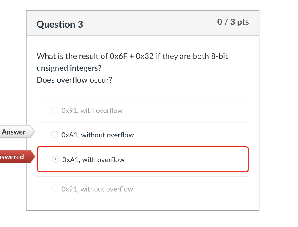 The incorrect answer is shown. Please give me the process Question 3